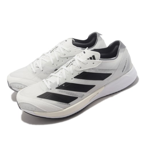 Adidas Adizero Adios 7 W White Black Женская спортивная обувь для бега GX6648