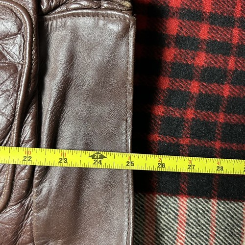 Vintage 40s 50s California SPORTSWEAR STEERHIDE Leather Flight Bomber Jacket