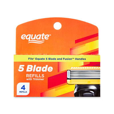 サリー様　返品用 Equate 5 Blade Cartridge Razor with Trimmer, 4 Refills