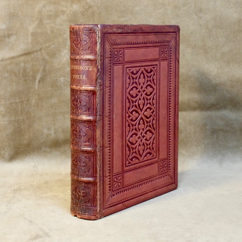 Poems, Alfred Tennyson Edward Moxon 1859 / Ex-Libris Binding Edmonds & Remnants