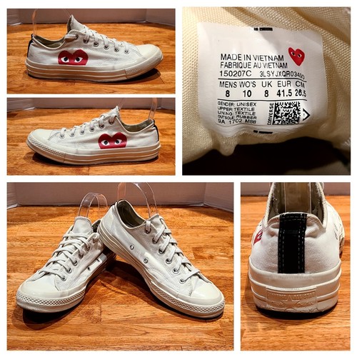 【関税込み】COMME des GARCONS Sneakers & Slip-On Comme des Garcon CDG Converse Chuck Taylor All-Star Low