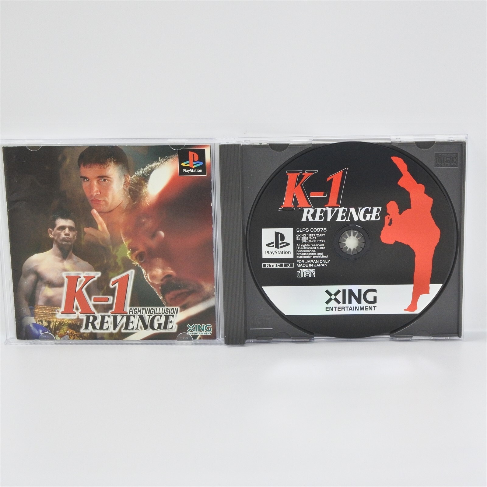 K-1 K1 REVENGE Fighting Illusion PS1 Playstation For JP
