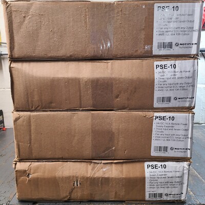 NOTIFIER PSE-10 10 AMP FIRE ALARM POWER SUPPLY PANEL - BRAND NEW - 4 AVAILABLE 