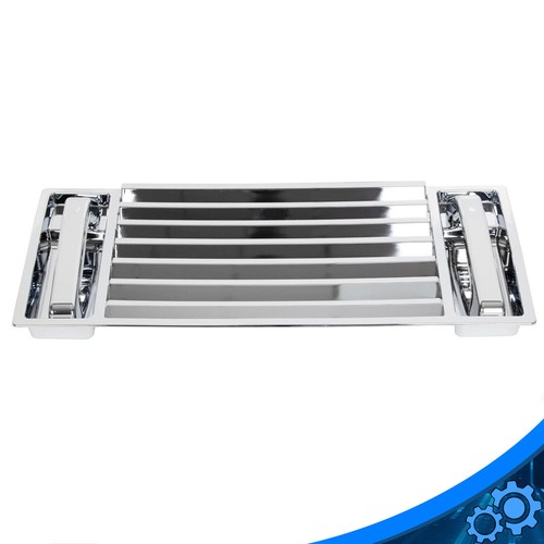 Для 03-09 Hummer H2 хромированная сменная вентиляционная решетка капота с крышками ручек
