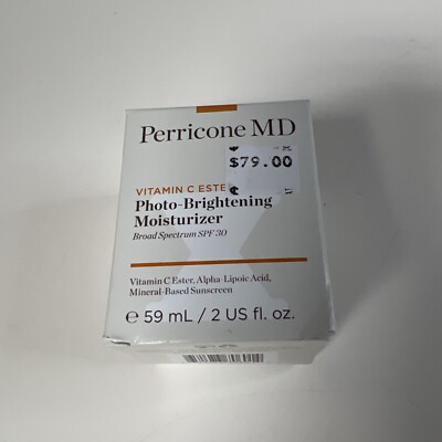 Perricone MD Vitamin C Ester Photo Brightening Moisturizer - SPF 30 Exp:5/26 NEW