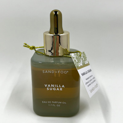 Sand + Fog Vanilla Sugar EDP Perfume Oil Dropper Vanilla Candy NEW SCENT