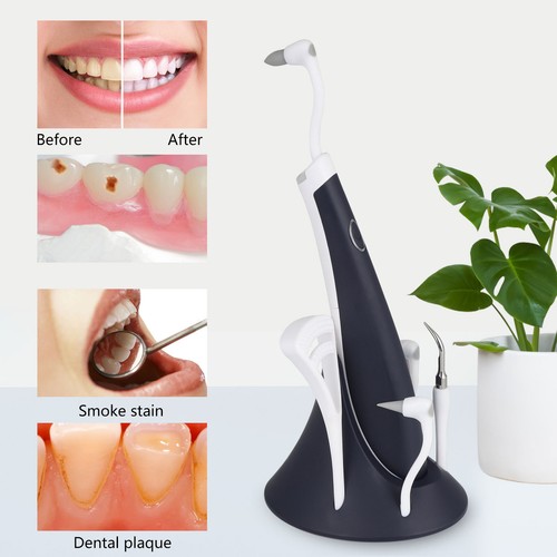USA Dental Electric Tooth Calculus Remover Scaler Tooth Clean Whitening Polisher