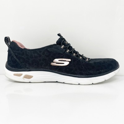 

Skechers Womens Empire D Lux 12825 Черная Повседневная Обувь Кроссовки Размер 6.5, Черный, Empire D Lux