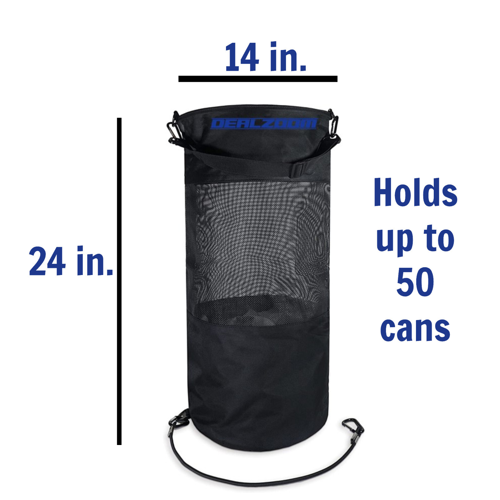 DEALZOOM Portable Boat Trash Can Bag - Outdoor Garbage Bag for Boats, Kayak