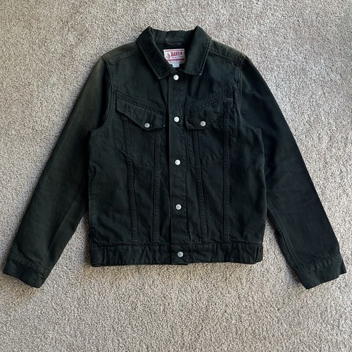 【日本入手困難】Black denim blouson jacket ブルゾン ADRER ブルゾン アウター 3way zip sleeve blast denim blouson