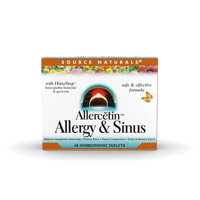 Source Naturals, Inc. Allercetin Allergy And Sinus 48 Tablet