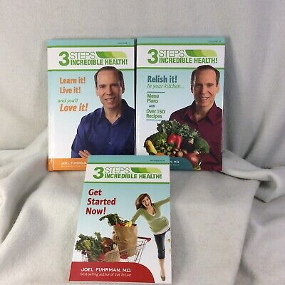 3 Steps to Incredible Health: Volume I & II + Workbook - 