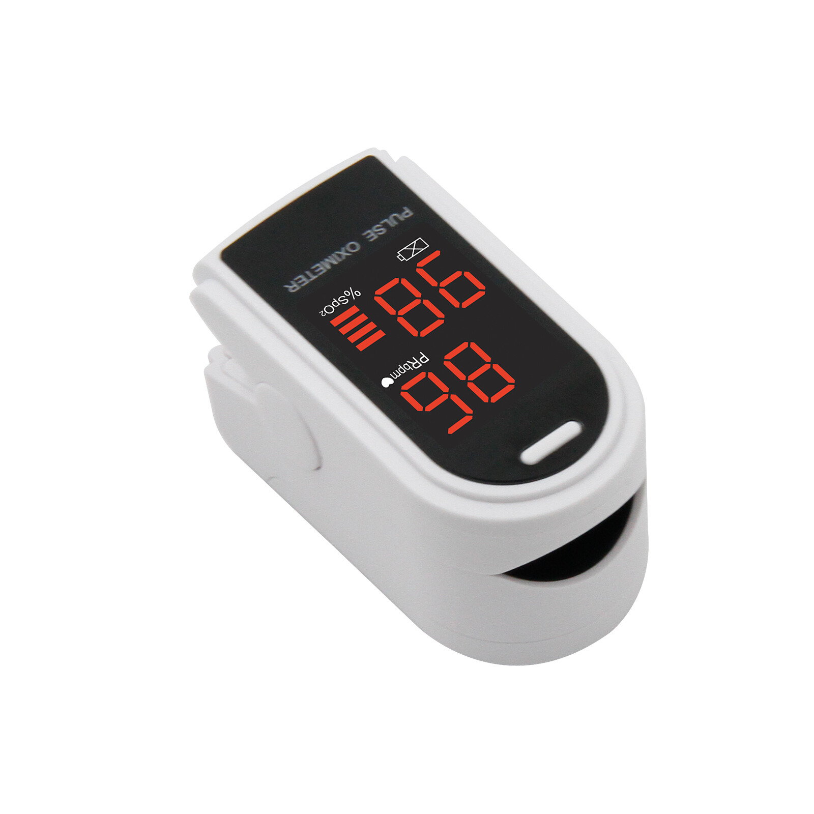 LED Finger Pulse Oximeter Blood Oxygen Sensor O2 SpO2 Monitor Heart