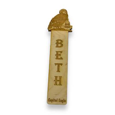 Bookmark - Capitol Eagle - Birch wood Bookmark - Capitol Eagle - Birch wood