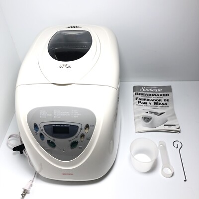 SUNBEAM Programmable Bread Maker Machine Model 5891 Tested Kitchenware 