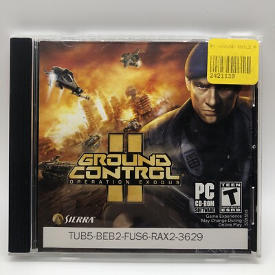 GROUND CONTROL II 2 OPERATION EXODUS PC MAC CD-ROM VIDEO GAME 