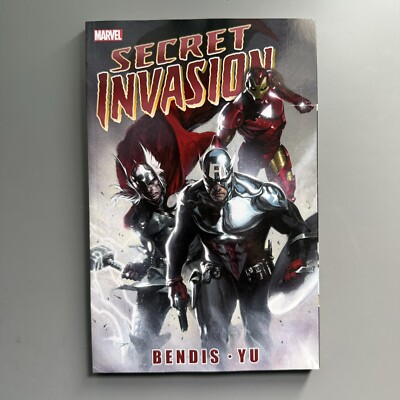 Secret Invasion TPB Marvel Brian Michael Bendis Leinil Yu Skrulls NEW Paperback