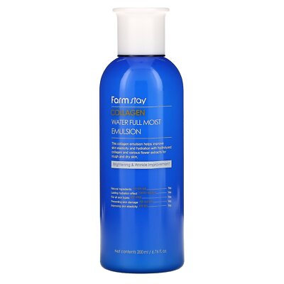 Collagen, Water Full Moist Emulsion, 6.76 fl oz (200 ml)