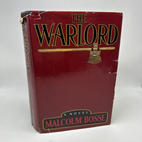 The Warlord By Malcolm Bosse Hardcover Dust Jacket 1983