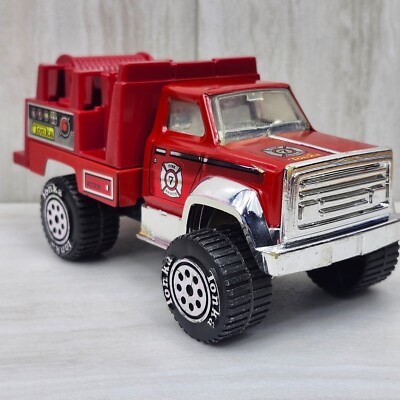 VINTAGE 1980's TONKA #7 FIRE RESCUE 8'' TRUCK