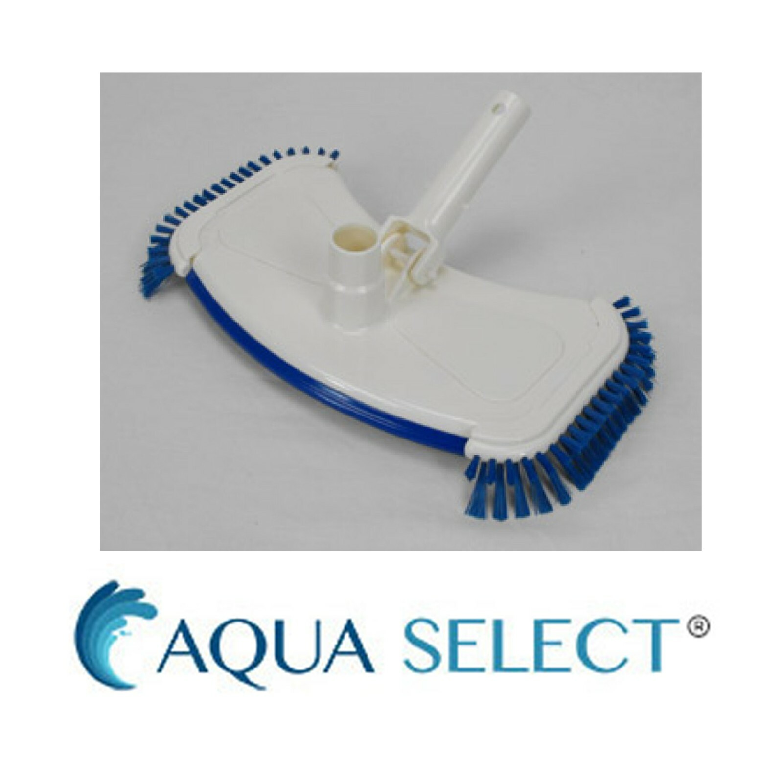 Aqua Select Inground Deluxe Swimming Pool Vac Head with Side Brushes