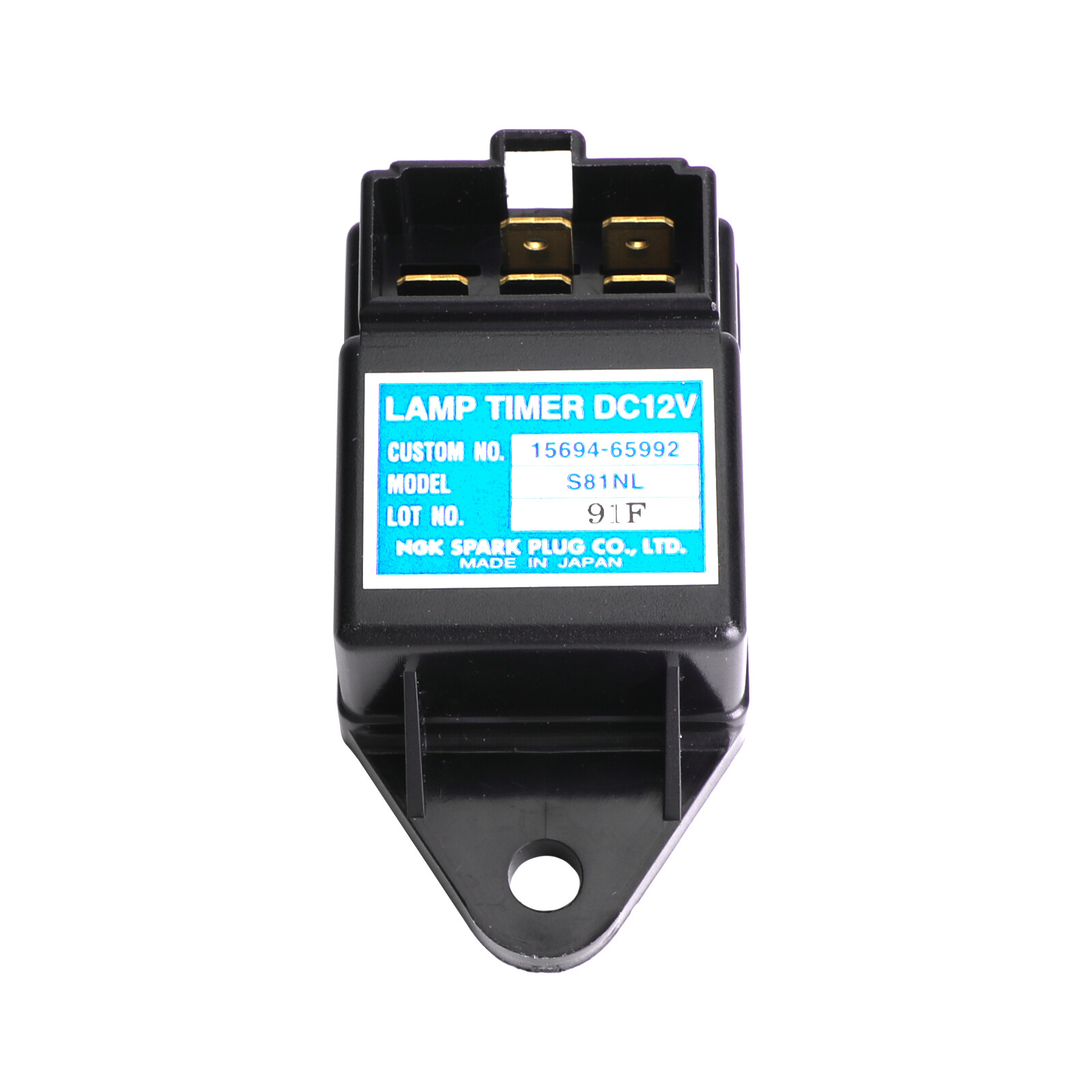 Kubota 12V Zeitrelais Lamptimer NGK S81NL Relais Vorglührelais