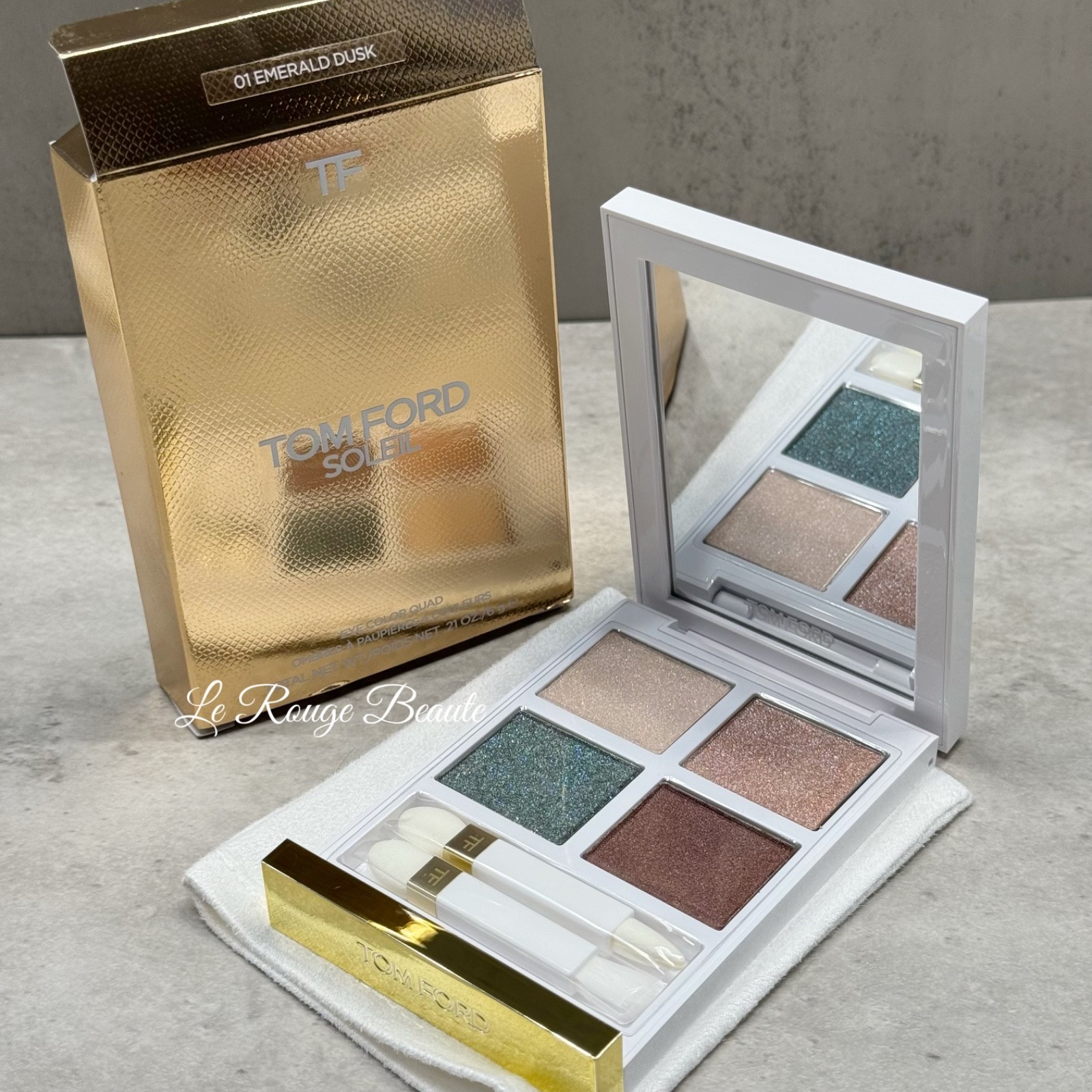 アイシャドウ TOM FORD Soleil Eye Color Quad 01 Soleil Summer Eye Color Quad | TOM FORD BEAUTY