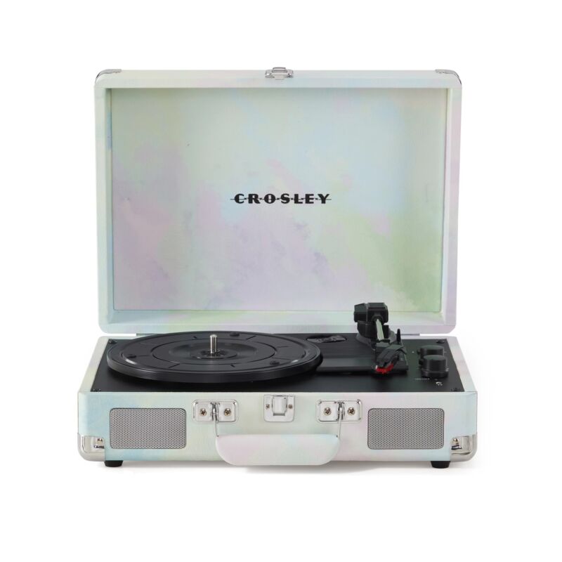 Crosley Cruiser Plus Vinyl Record Player Speakers & wireless Bluetooth