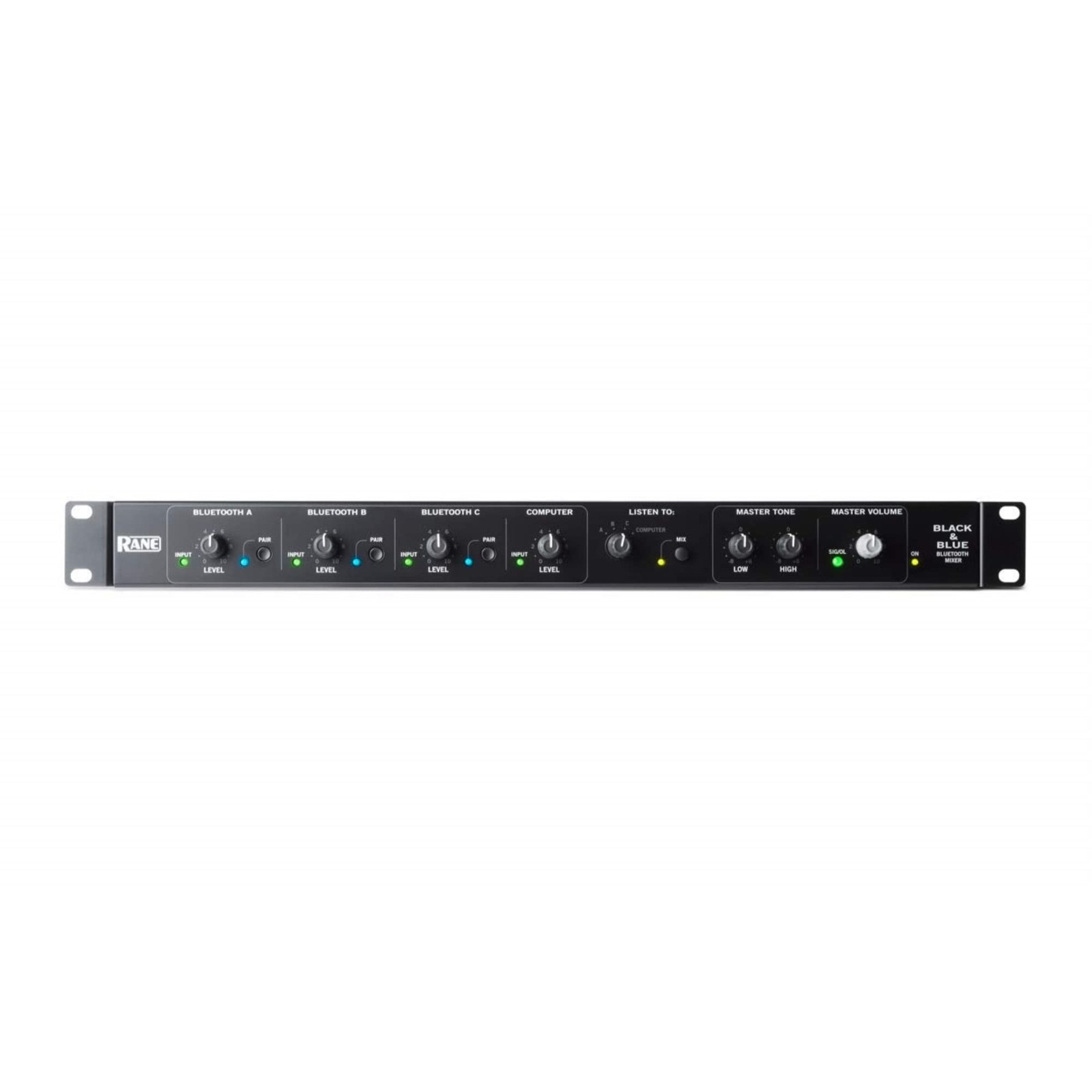 Rane, 3 Bluetooth Mixer Amplifier, Black (BLACKANDBLUEXUS)