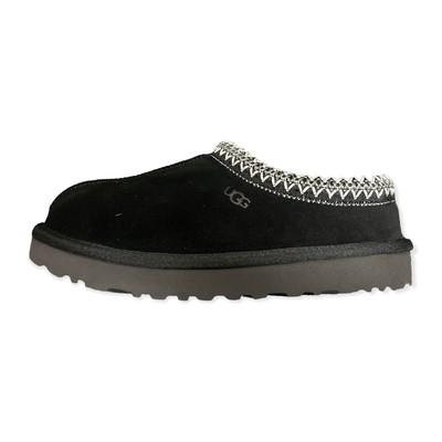 Женские замшевые тапочки UGG Slip On Tasman Foam для дома и улицы (черные, 9)