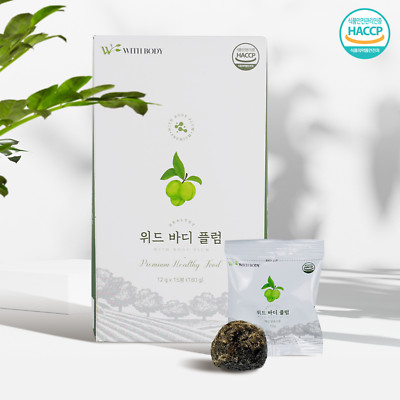 DRIED PLUM.  FERMENTED PLUM.  WITHBODY PLUM 30 POUCHES.  PREMIUM NATURAL FOOD.