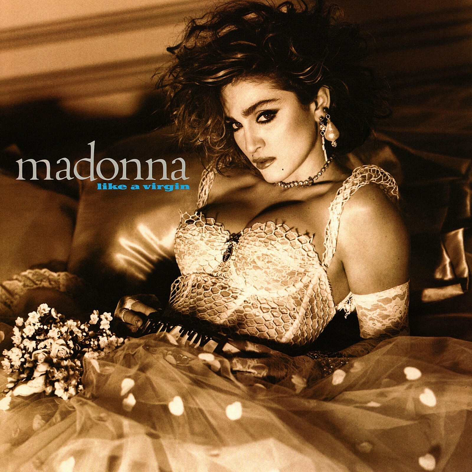 madonna Like a Virgin ポスター MADONNA Like A Virgin BANNER HUGE 4X4 Ft Fabric Poster