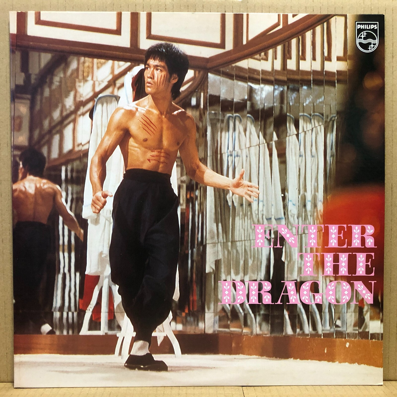ENTER THE DRAGON LP PTO-6013 Michel Clement Orch Jazz Funk