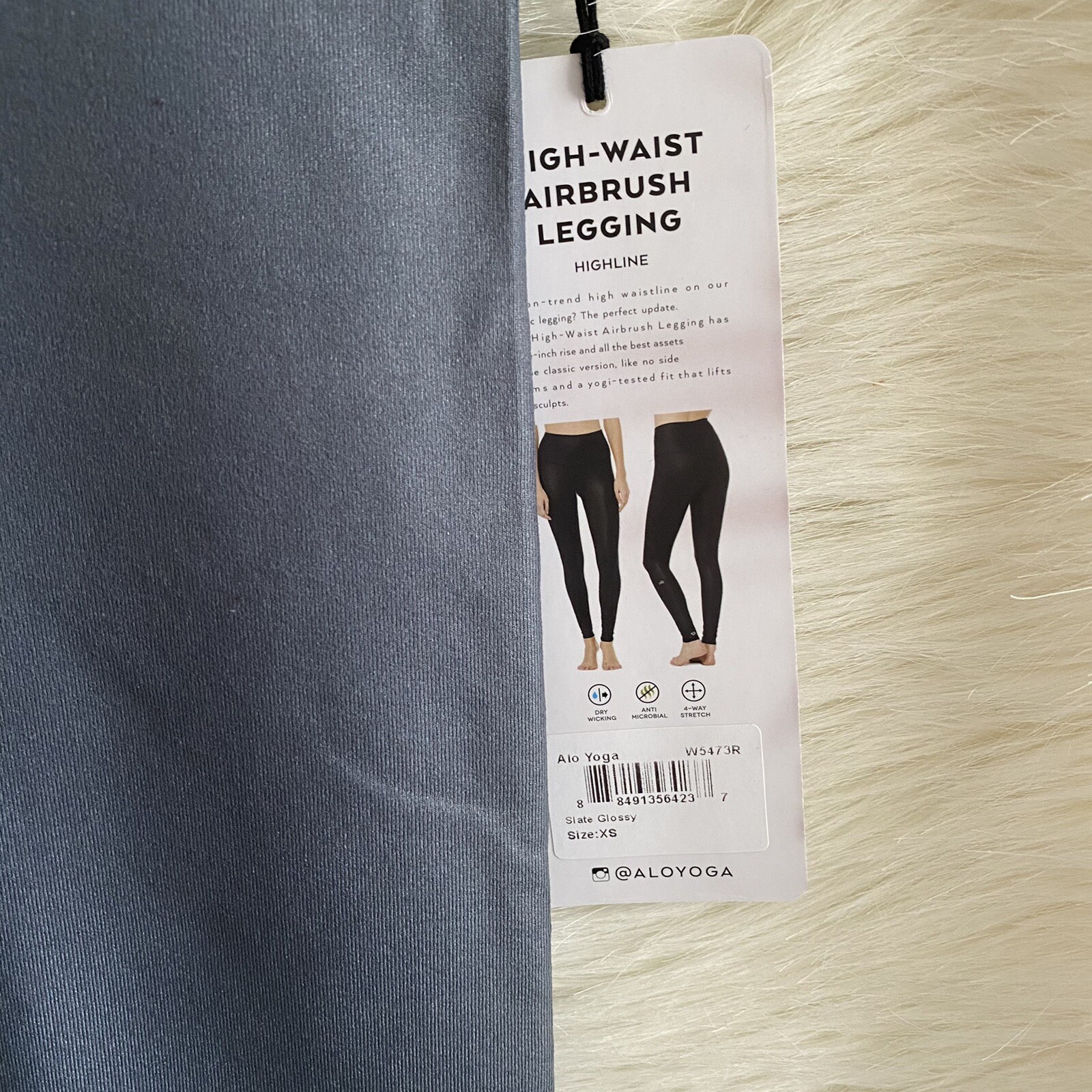 Alo Yoga High Waist Airbrush Legging In 