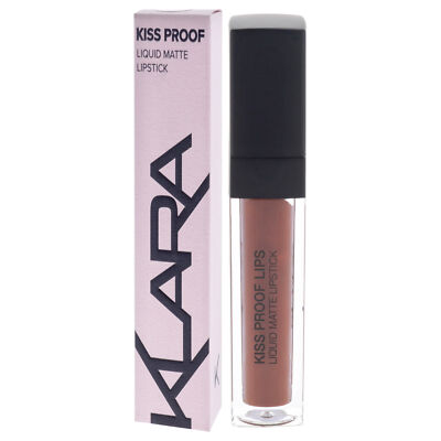 Kiss Proof Lipstick Liquid Matte - 14 Chocolate Temptation by Klara - 0.27 oz