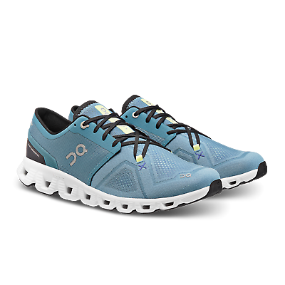 On Cloud X 3 Pewter White 60.98255 Speedboard Men s Running Shoes