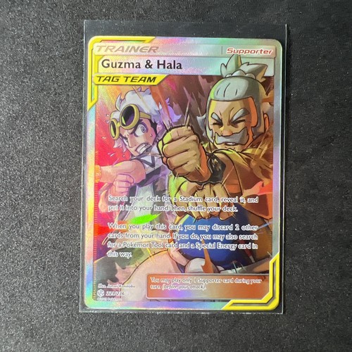 Full Art Guzma & Hala 229/236 - Cosmic Eclipse - Pokemon