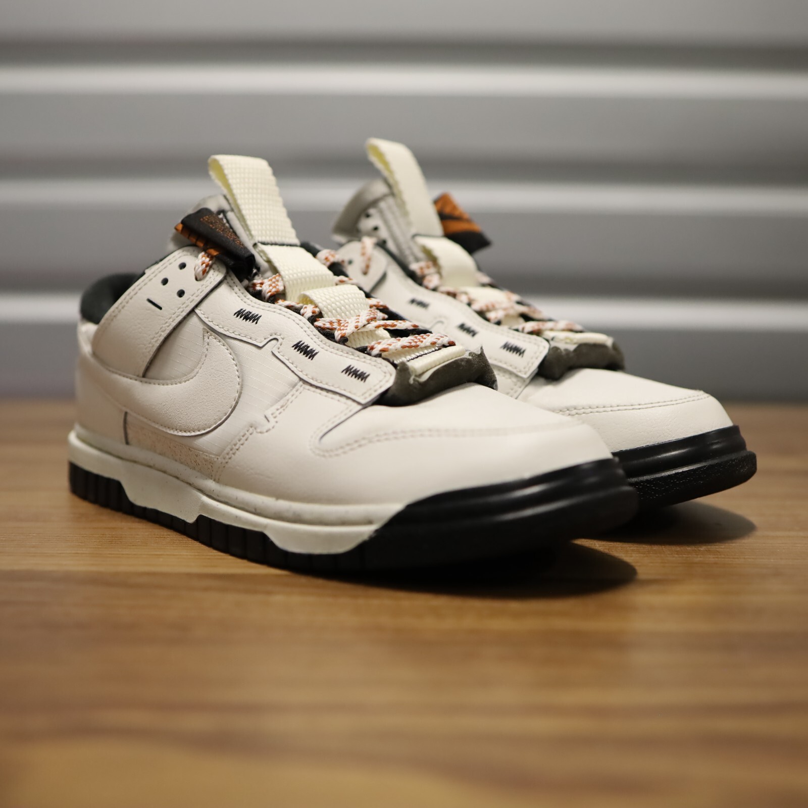 人気 ☆NIKE☆ AIR DUNK JUMBO BLACK WHITE Nike Air Dunk Jumbo - Reverse Panda Black White Uk 8.5 Eu 43