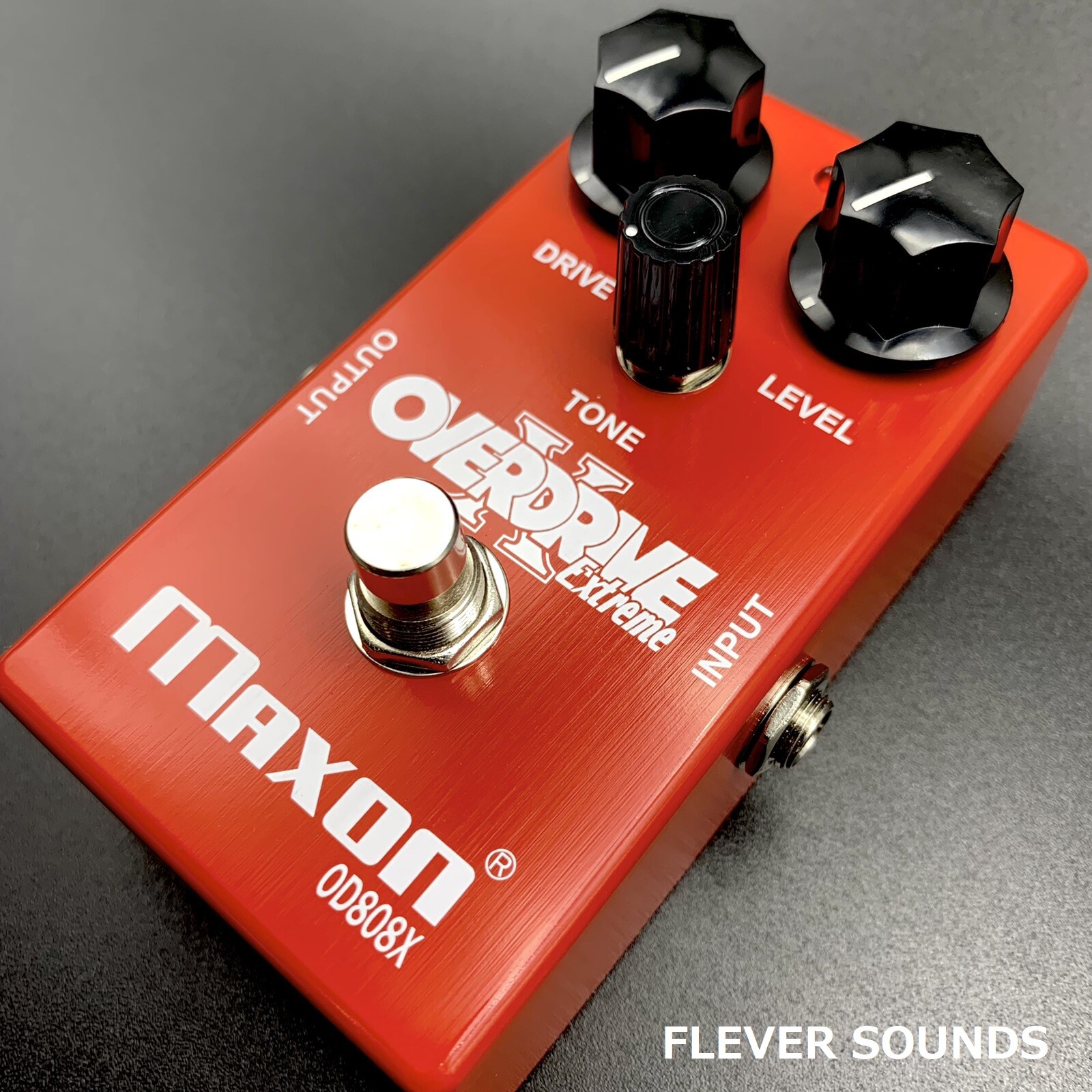 Maxon OD808X Overdrive Guitar Effects Pedal Drive/Tone/Level Made in Japan