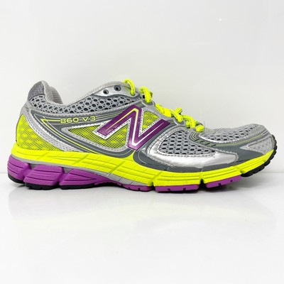 

Женские кроссовки New Balance 860 V3 W860YG3 серые кроссовки размер 9,5 B, Серый, 860 V3