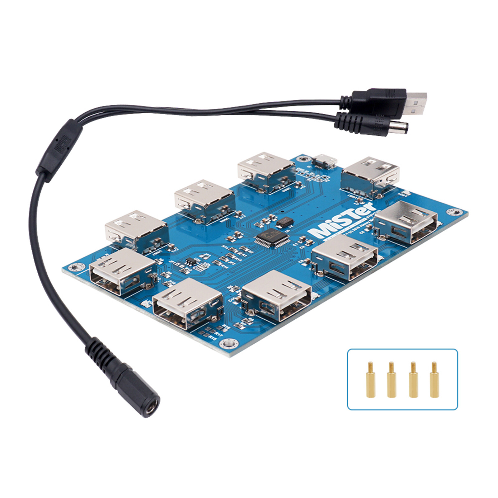 Terasic DE10-Nano Mister FPGA Digital IO Board Fan V2.1 Kit SD RAM