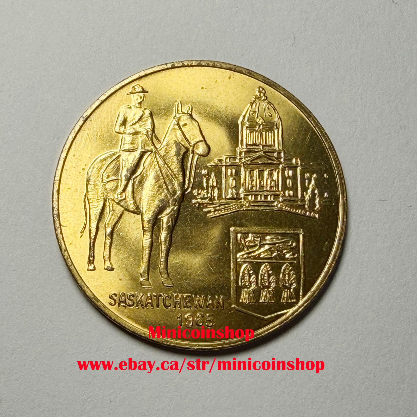 Canada 1905-1965 Saskatchewan Diamond Jubilee Token | eBay
