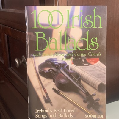100 Ballads Irish music book 1987 Vol. 2