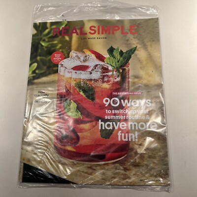 Real Simple magazine July August 2024 Adventure Issue Summer Ideas