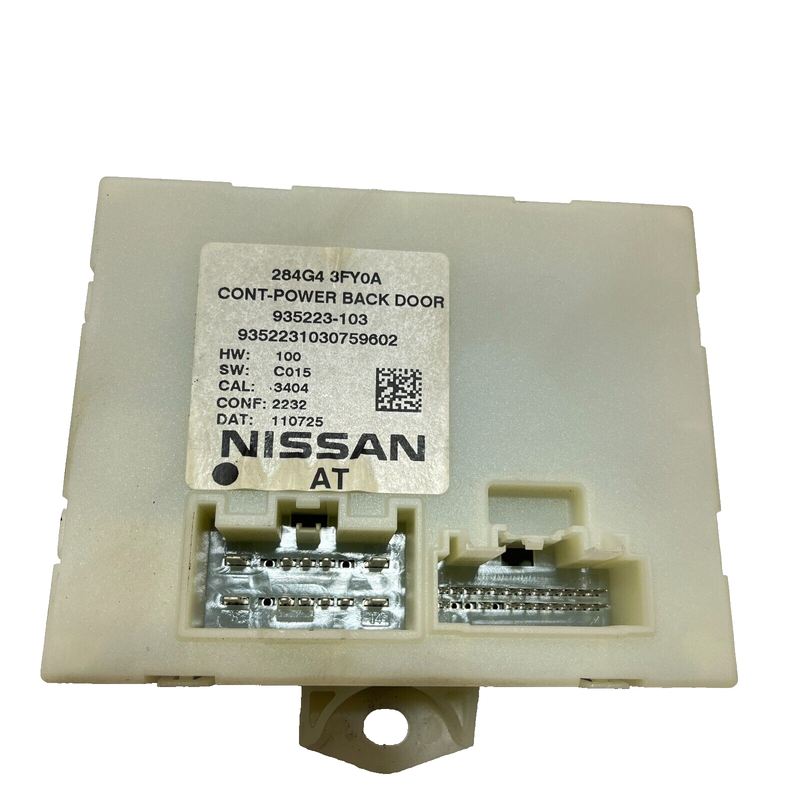 Used 2011 - 2012 INFINITI FX35 REAR BACK DOOR TRUNK TAILGATE DOOR COMPUTER MODULE OEM