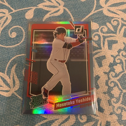 2023 Donruss Masataka Yoshida Rated Prospect Holo Carolina