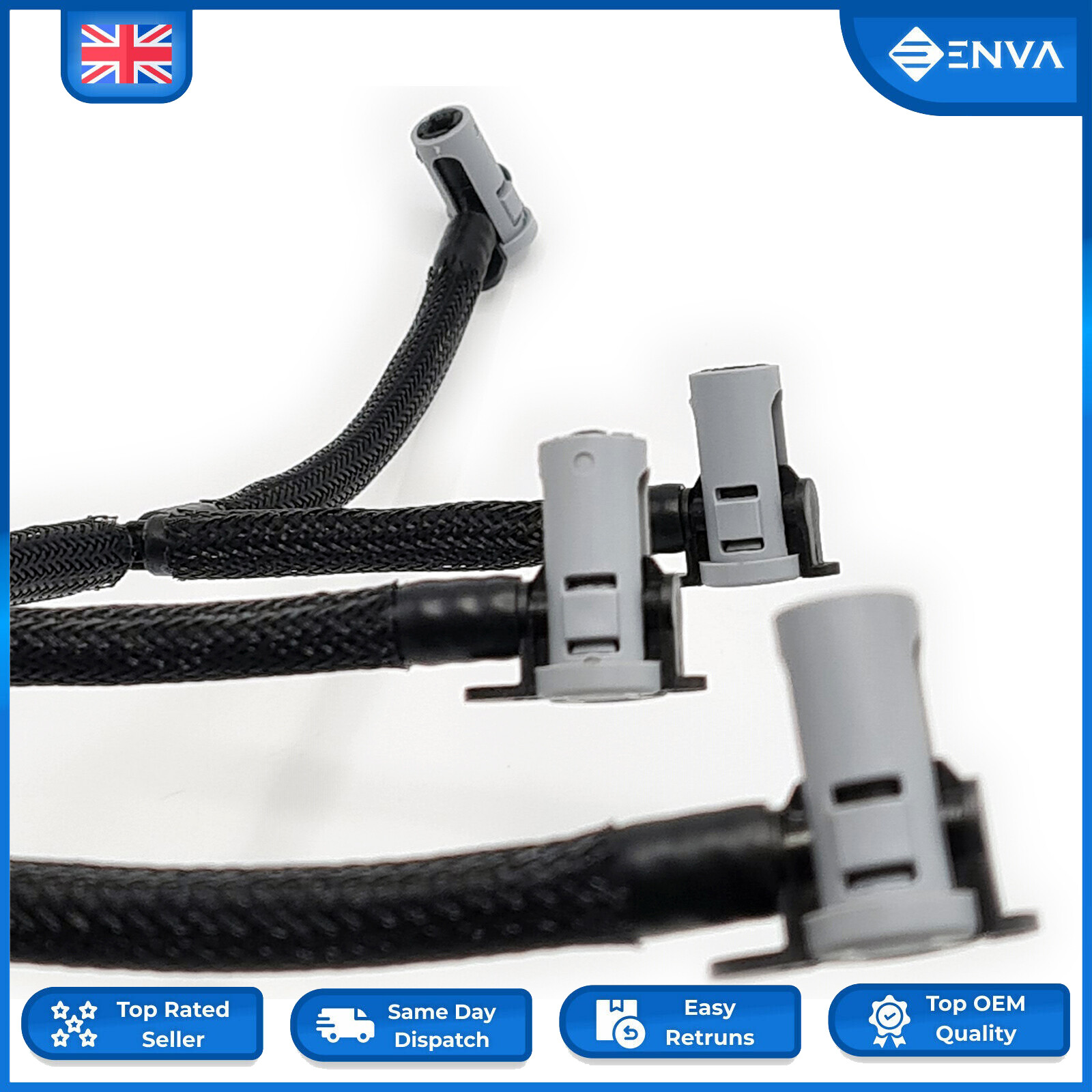 Fuel Injector Return Pipe For Seat Skoda VW Audi 2017 On 1.6 TDI DGTE 04L130235B