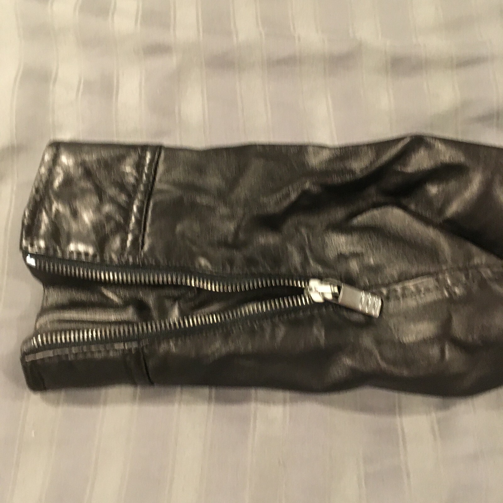 Pre-owned Porsche Design Leather Jacket From The Essential Collection Of 2012. Men's Usa S In Black