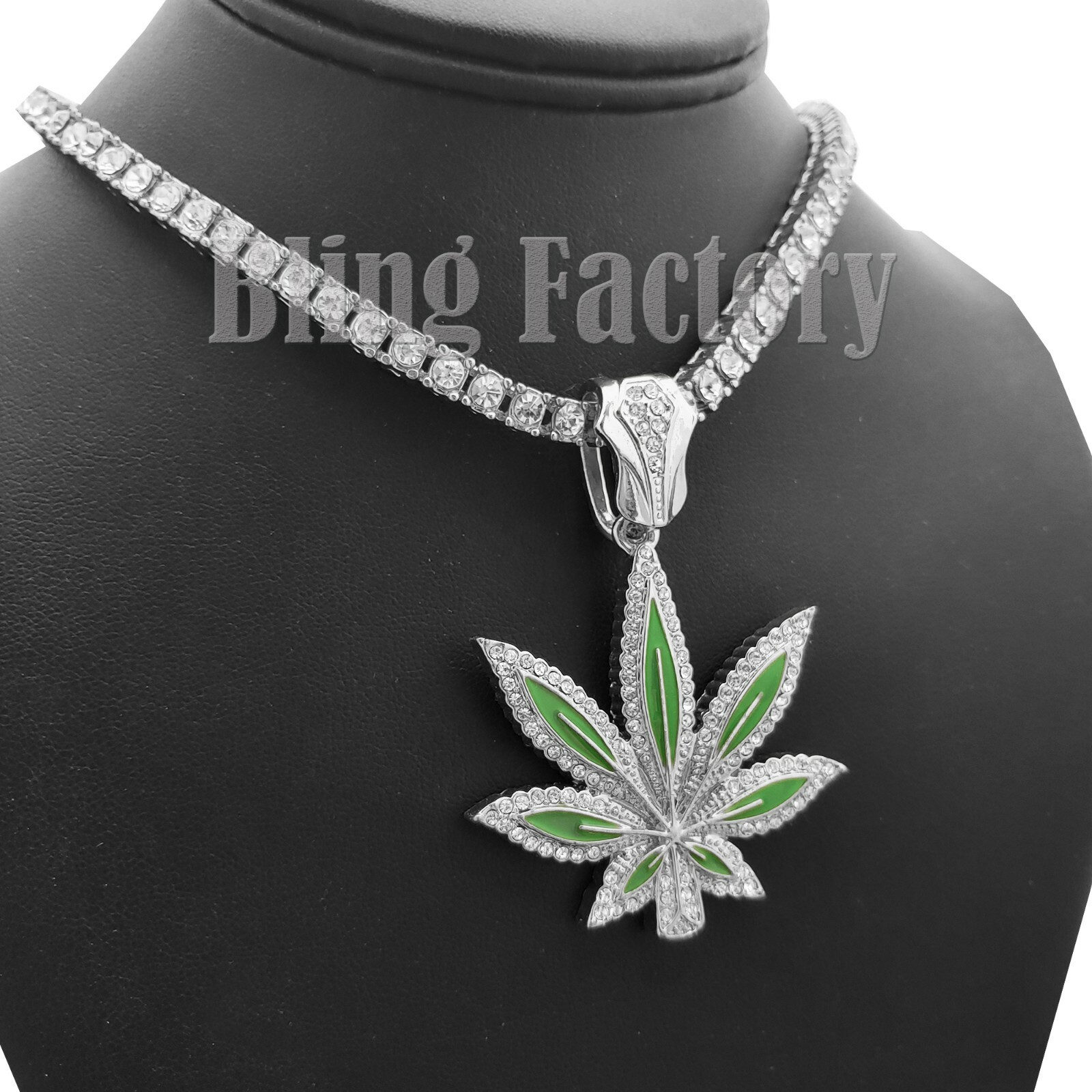 ネックレス・ペンダント VINTAGE HOLLYWOOD Twist Leaf Chain Necklace BMH1313 Women's Leaf Pendant CZ Crystal Necklace - Mary – Eye Candy