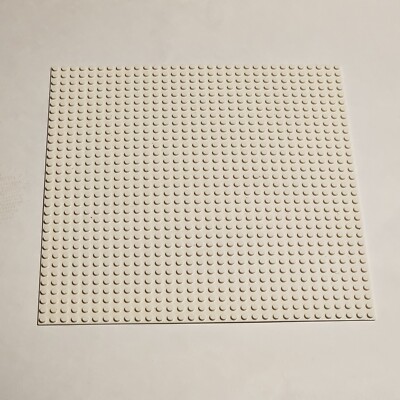 Baseplate  Building Blocks 32 x 32 Dots Compatible for LEGO Boards - White